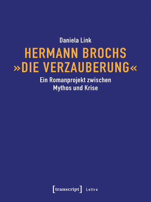 cover image of Hermann Brochs »Die Verzauberung«